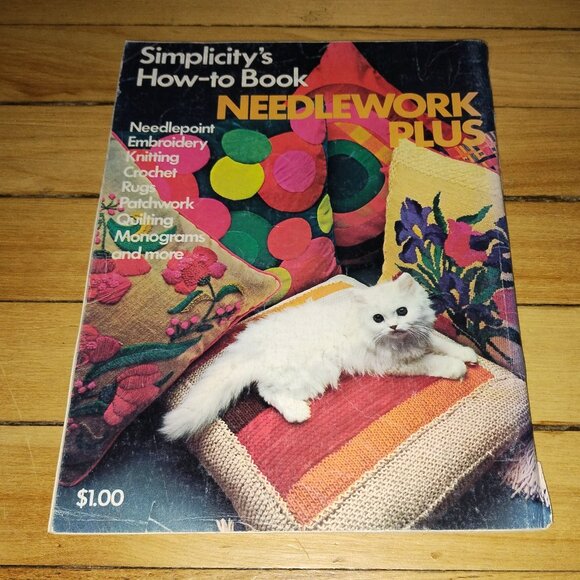 Simplicity's How-to Book Needlework Plus (1975, Simplicity Patterns) - Picture 2 of 2